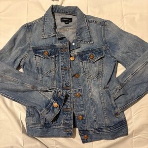 J.Crew Classic Denim Jacket in Vintage Indigo - Size XXS - Style H5593